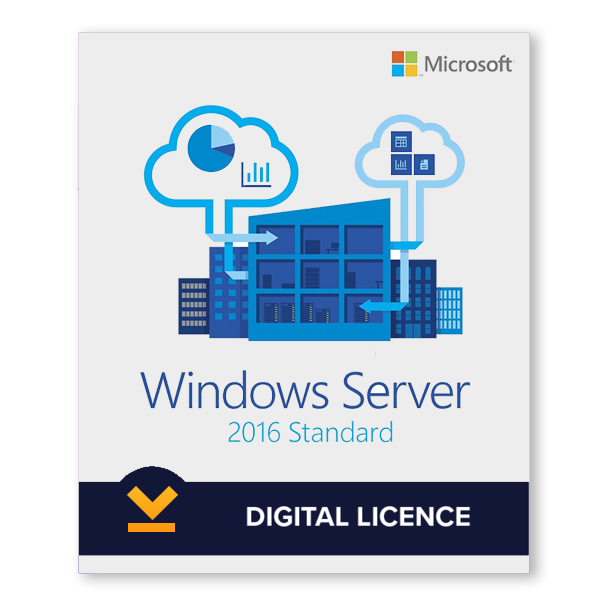 Produk lisensi Windows Server 2016 Standard Digital Licence