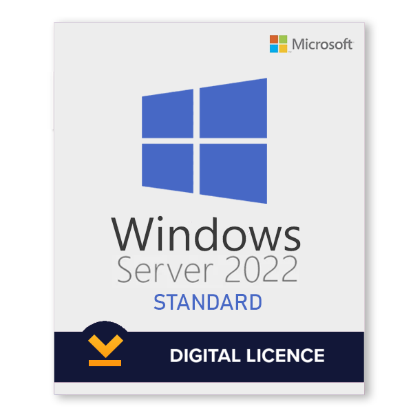 Produk lisensi Windows Server 2022 Standard Digital Licence